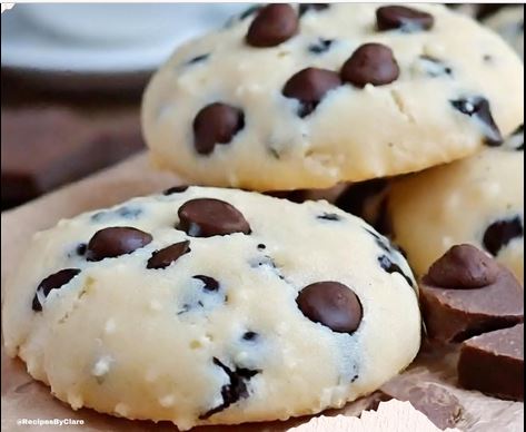 Choc Chip Cheesecake Cookies