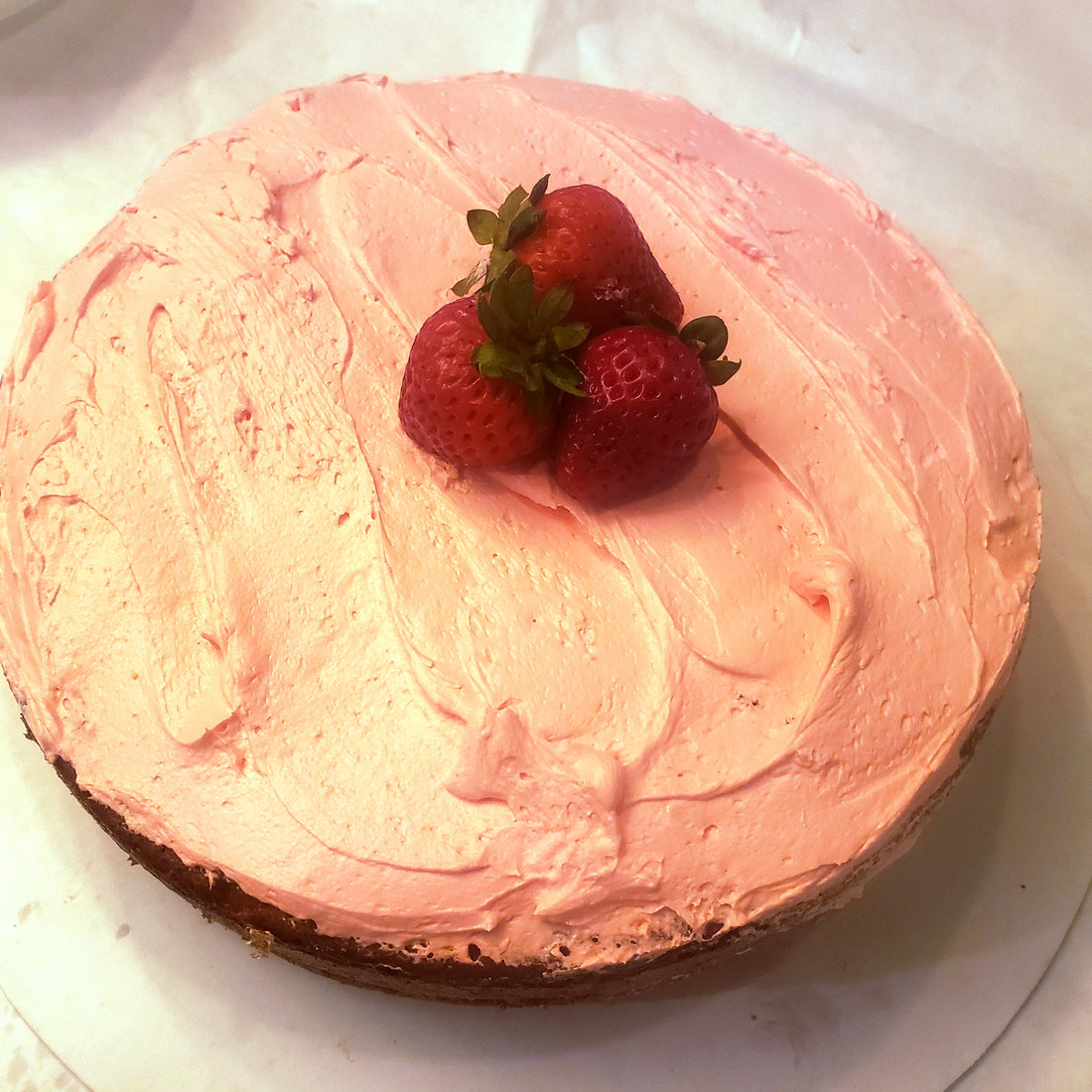 Low Carb Strawberry Cake