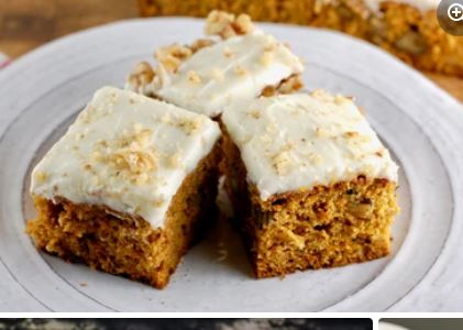 Carrot Cake Bars