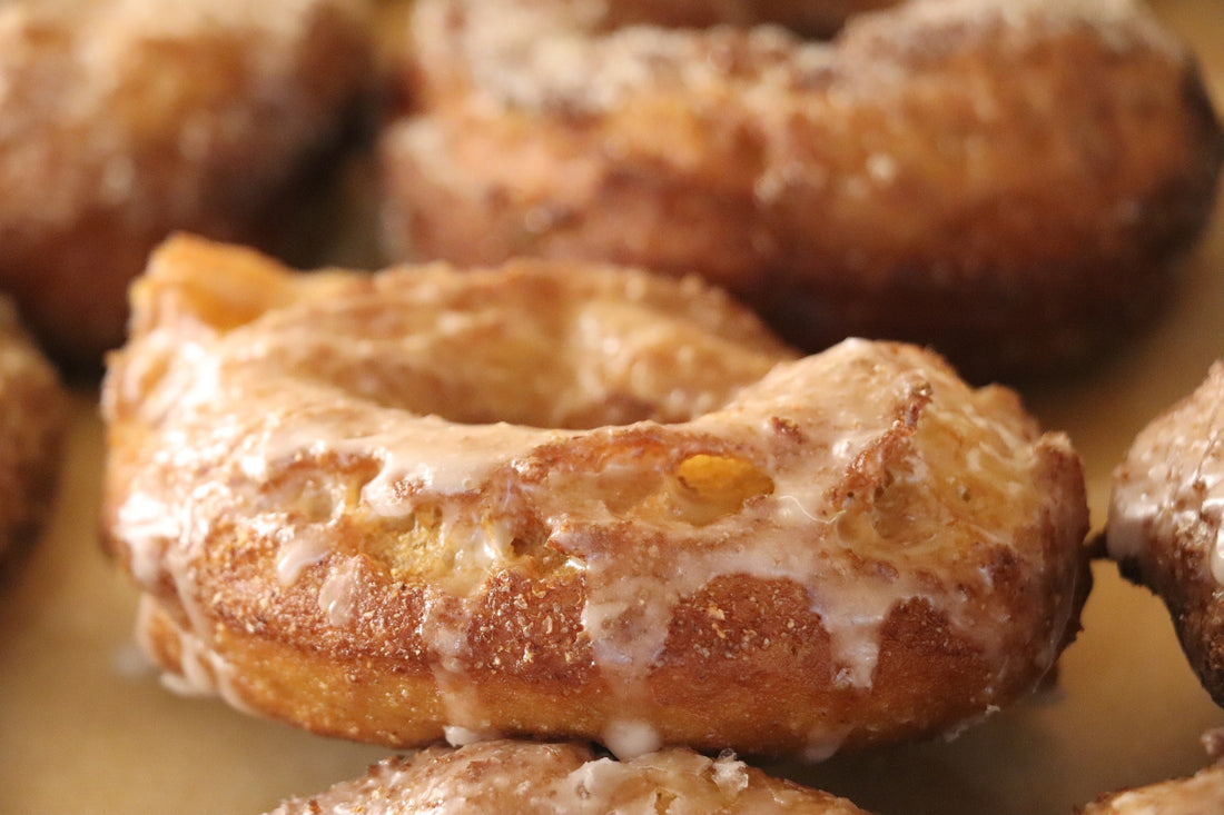 Low Carb pumpkin Protein Donuts