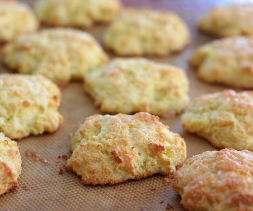 Low Carb Drop Biscuits