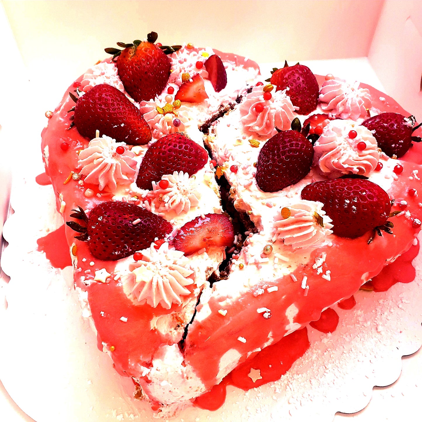 Heart Cake - many flavors availabe